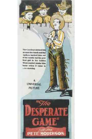 The Desperate Game Poster