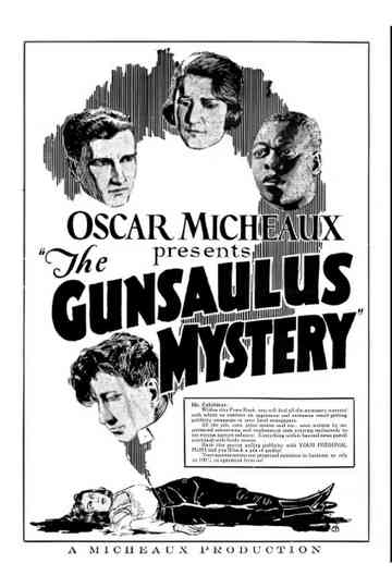The Gunsaulus Mystery Poster