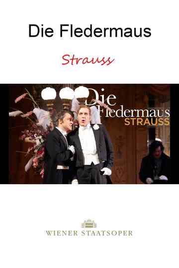 Die Fledermaus - WIENER STAATSOPER Poster