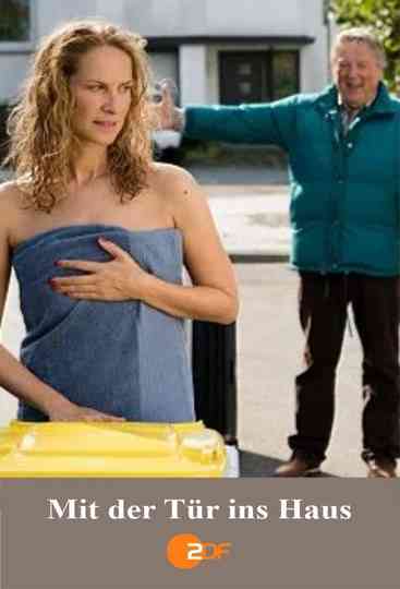 Mit der Tür ins Haus Poster