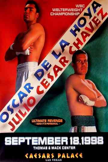 Oscar De La Hoya vs. Julio César Chávez II Poster