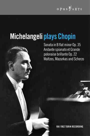 Michelangeli Plays Chopin Poster