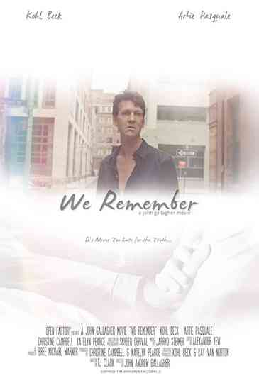 We Remember Poster