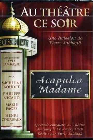 Acapulco Madame Poster