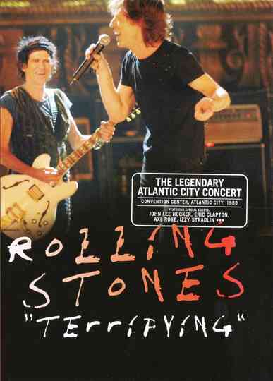 The Rolling Stones Terrifying  The Legendary Atlantic City Concert Poster