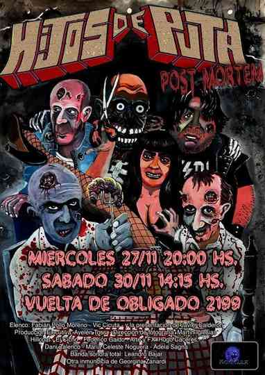 Hijos de puta post mortem Poster