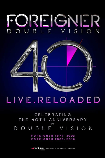 Foreigner - Double Vision 40 Live.Reloaded Poster