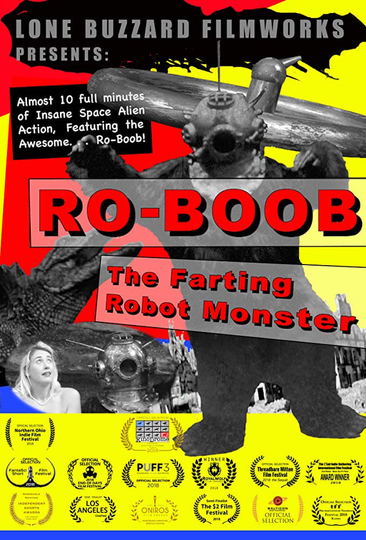 RoBoob The Farting Robot Monster Poster