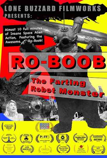 RoBoob The Farting Robot Monster Poster