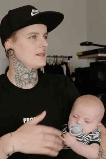 Max and Their They-by: Raising My Baby Gender-Neutral Poster