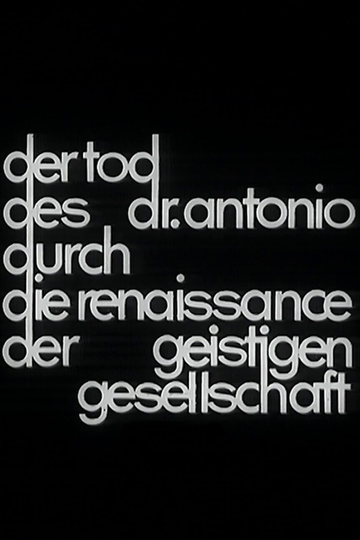 Der Tod des Dr. Antonio durch die Renaissance der geistigen Gesellschaft