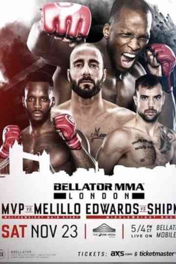 Bellator London: MVP vs Melillo Poster