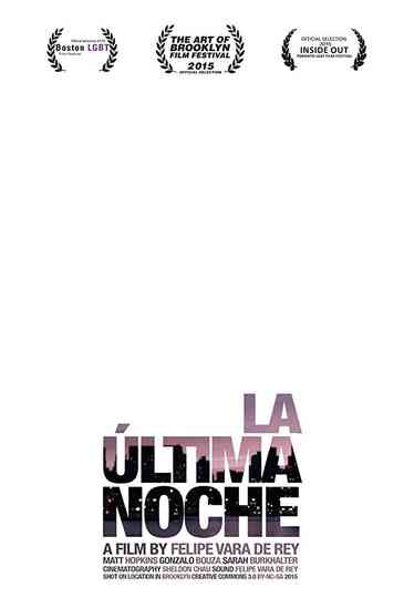 La última noche Poster