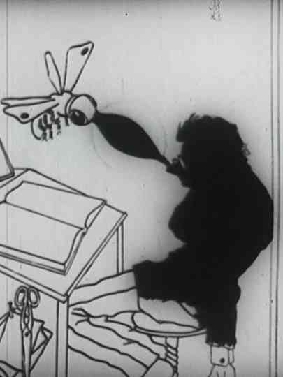 Der Schreiber und die Biene Poster