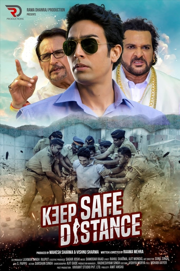 Keep Safe Distance Poster