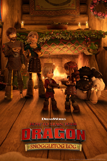 How to Train Your Dragon Snoggletog Log Poster