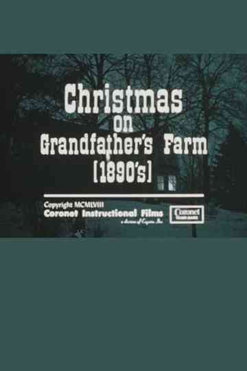 Christmas on Grandfather's Farm Poster