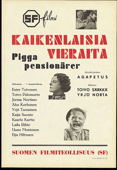 Kaikenlaisia vieraita Poster