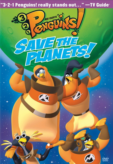 321 Penguins Save the Planets Poster