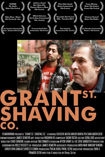 Grant St Shaving Co Poster