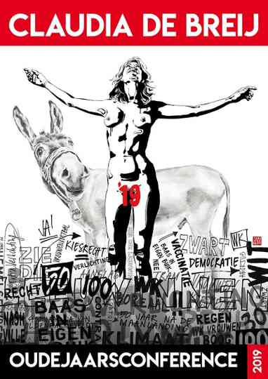 Claudia de Breij Oudejaarsconference 2019 Poster