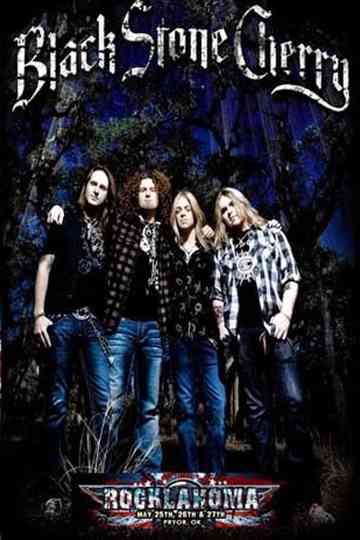 Black Stone Cherry Rocklahoma Festival 2012 Poster