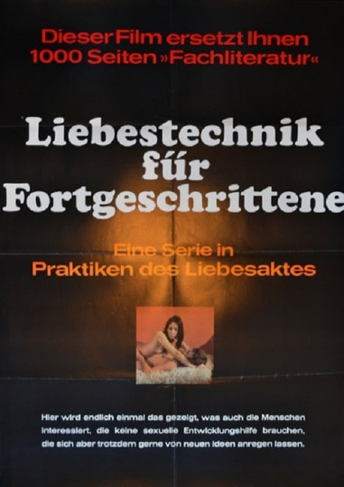 Liebestechnik für Fortgeschrittene Poster