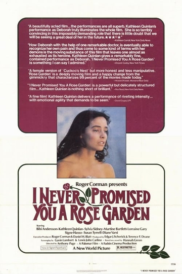 I Never Promised You a Rose Garden Poster