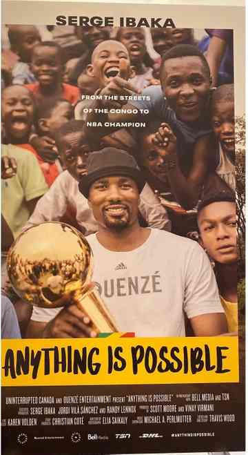 Anything is Possible A Serge Ibaka Story Poster
