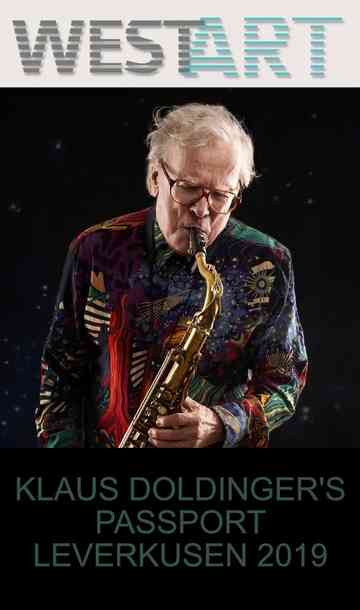 Klaus Doldingers Passport  Live in Leverkusen 2019 Poster