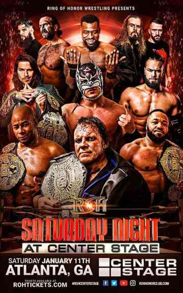 ROH Saturday Night at Center Stage Poster