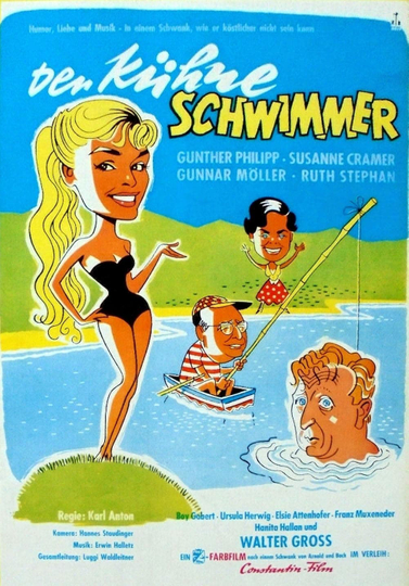 Der kühne Schwimmer Poster