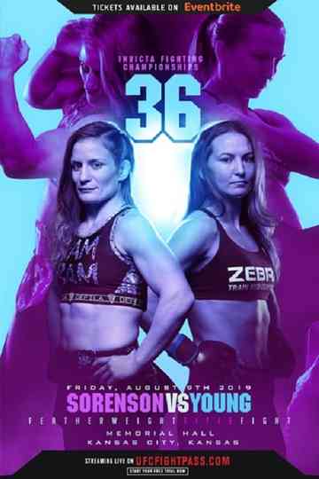 Invicta FC 36 Sorenson vs Young Poster