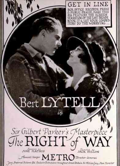 The Right of Way Poster