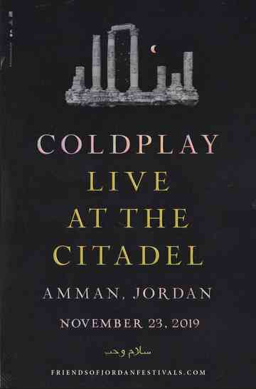Coldplay: Live in Jordan (Sunset Performance) Poster