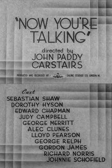 Now Youre Talking Poster