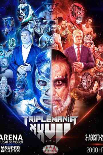 AAA Triplemania XXVII Poster