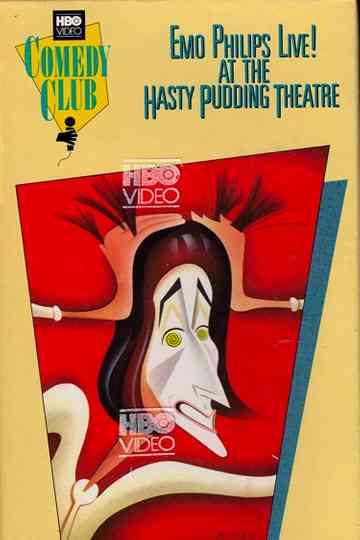 Emo Philips Live! At the Hasty Pudding Theatre Poster