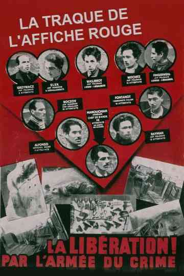 La traque de l'affiche rouge poster