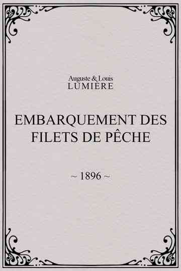 Embarquement des filets de pêche Poster