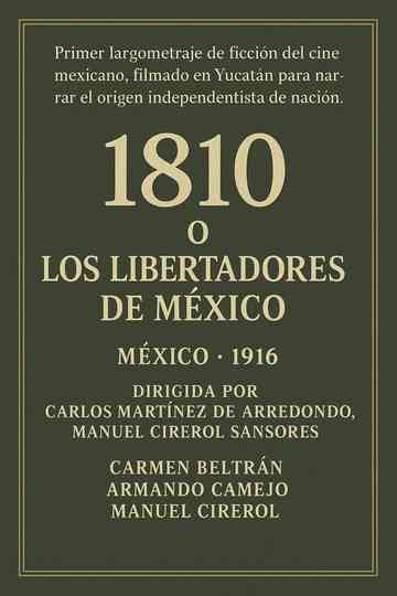 1810 or The Liberators of Mexico Poster