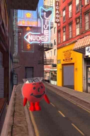 Kool-Aid Man in Second Life Poster