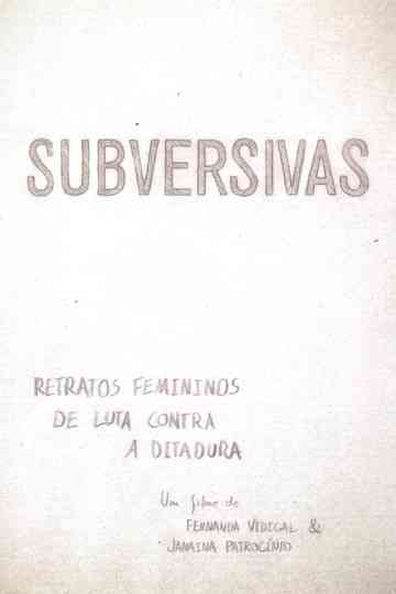 Subversivas Poster
