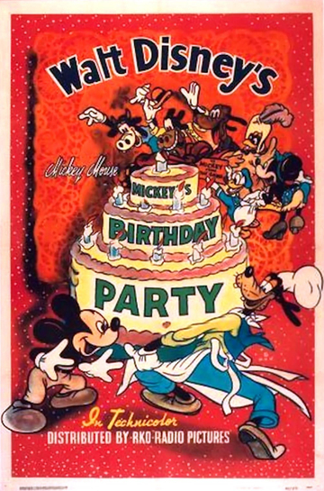 Mickey's Birthday Party Poster