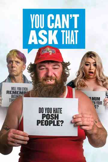 You Can't Ask That Poster