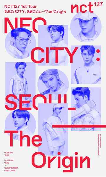 NCT 127 | 1st Tour | NEO CITY - The Origin Poster