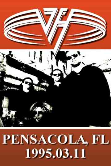 Van Halen Live in Pensacola Florida Poster