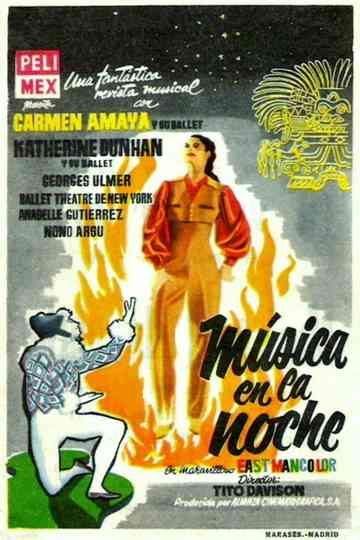 Música en la noche Poster
