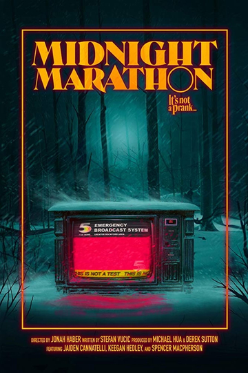 Midnight Marathon Poster