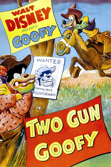 Two Gun Goofy Poster